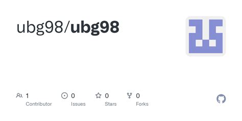 ubg98.github|GitHub .